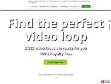 Tablet Screenshot of freeloops.tv